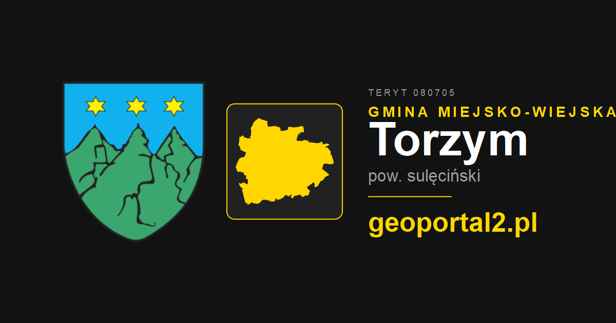 Gmina Torzym (miejsko-wiejska) — Mapy - GEOPORTAL 2